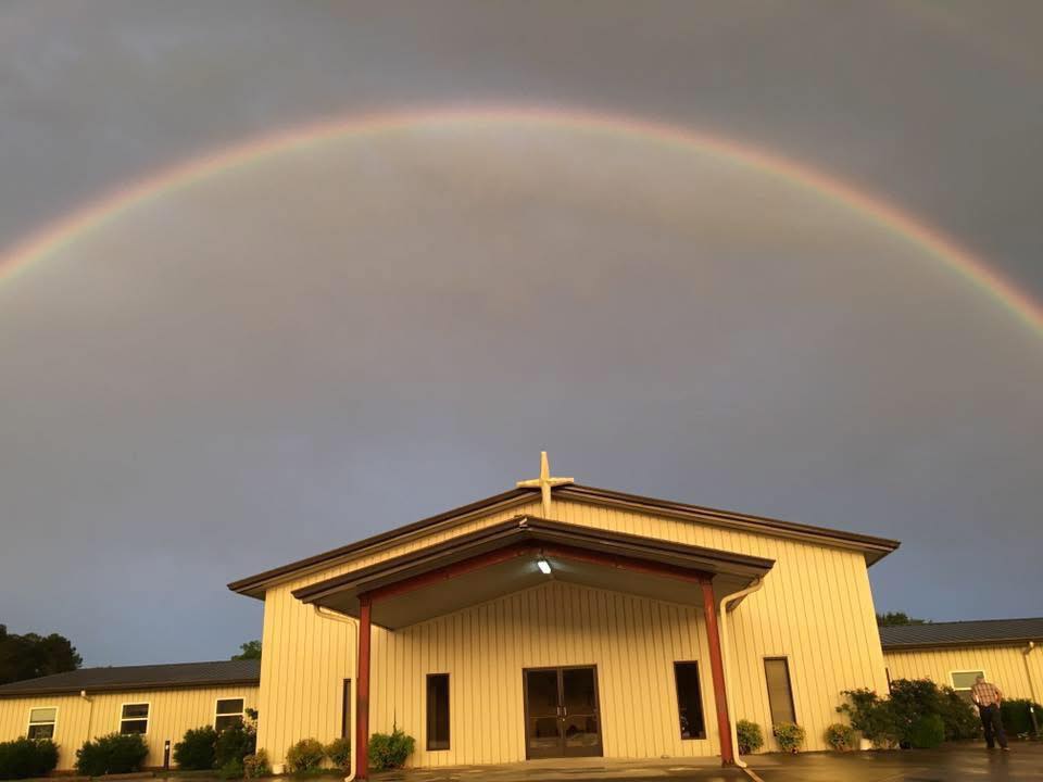 Recent Sunday gathering at Woodville Baptist Church